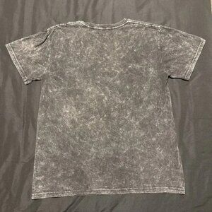 Rolling Stones Graphic Tee Womens Size‎ Large Steel Wheels Washed Black